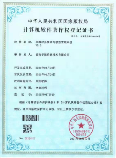 華海政務督查與績效管理系統(tǒng)V5.0